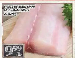 Supermarché PA FILETS DE MAHI MAHI | Mahi-Mahi Fillets offer