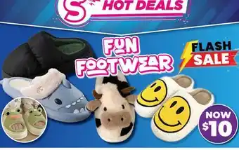 Showcase Fun Footwear offer