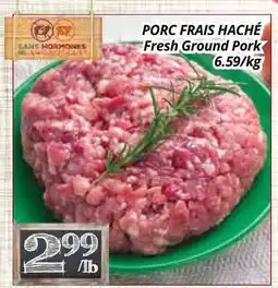 Supermarché PA PORC FRAIS HACHÉ | Fresh Ground Pork offer