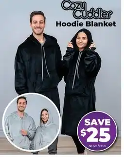 Showcase Cozy Cuddler Hoodie Blanket offer