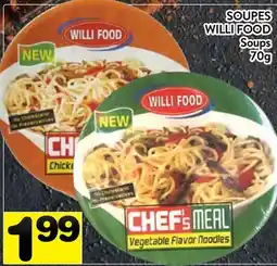 Supermarché PA SOUPES WILLI FOOD | WILLI FOOD Soups offer