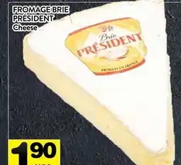 Supermarché PA FROMAGE BRIE PRÉSIDENT | Cheese offer