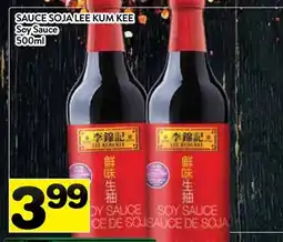 Supermarché PA SOJA LEE KUM KEE | Soy Sauce offer