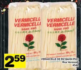 Supermarché PA VERMICELLE DE RIZ BAHN PHO | BAHN PHO Rice offer