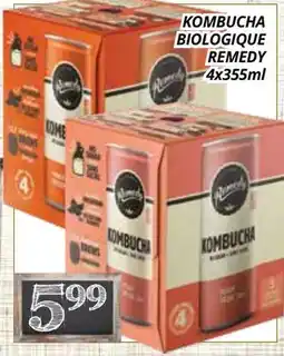 Supermarché PA KOMBUCHA BIOLOGIQUE REMEDY offer