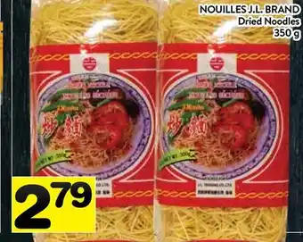 Supermarché PA NOUILLES J.L. BRAND | Dried Noodles offer