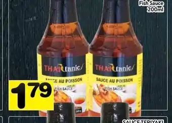 Supermarché PA THAI TANIC | Fish Sauce offer