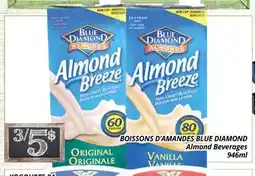 Supermarché PA BOISSONS D'AMANDES BLUE DIAMOND | Almond Beverages offer