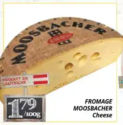 Supermarché PA FROMAGE MOOSBACHER | Cheese offer