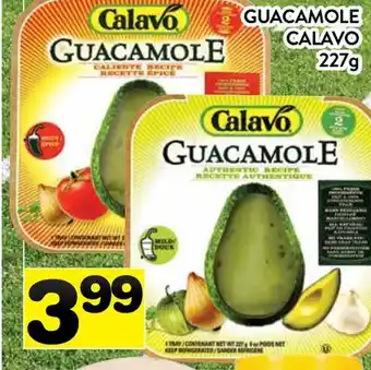 Supermarché PA GUACAMOLE CALAVO offer