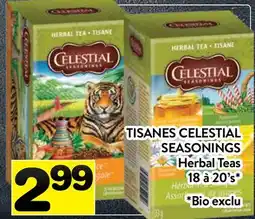 Supermarché PA TISANES CELESTIAL SEASONINGS | Herbal Teas offer