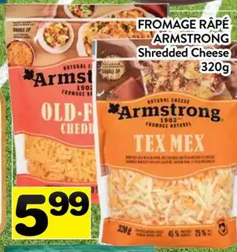 Supermarché PA ARMSTRONG ARMSTRONG | Shredded Cheese offer