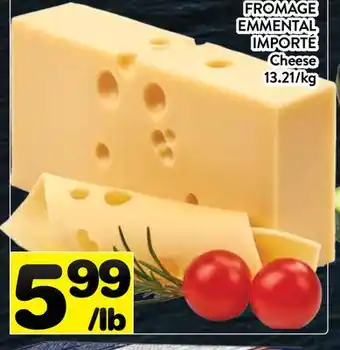 Supermarché PA FROMAGE EMMENTAL IMPORTÉ | Cheese offer