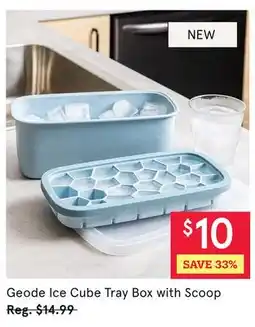 Kitchen Stuff Plus Geode Ice Cube Tray Box with Scoop offer