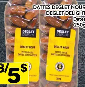 Supermarché PA DATTES DEGLET NOUR | DEGLET DELIGHT Dates offer