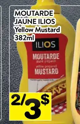 Supermarché PA MOUTARDE JAUNE ILIOS | Mustard Yellow offer