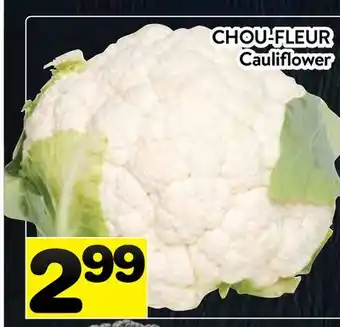 Supermarché PA CHOU-FLEUR | Cauliflower offer