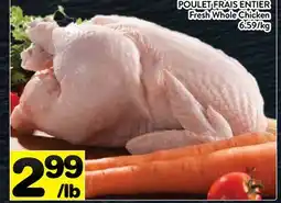 Supermarché PA POULET FRAIS ENTIER | Fresh Whole Chicken offer