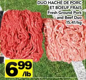 Supermarché PA DUO HACHÉ DE PORC ET BOEUF FRAIS | Fresh Ground Pork and Beef Duo offer