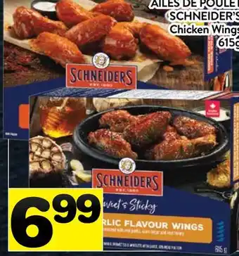 Supermarché PA AILES DE POULET SCHNEIDER'S | SCHNEIDER'S Chicken Wings offer