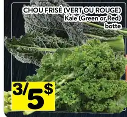 Supermarché PA CHOU FRISÉ (VERT OU ROUGE) | Kale (Green or Red) offer