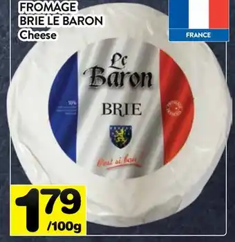 Supermarché PA FROMAGE BRIE LE BARON | Cheese offer