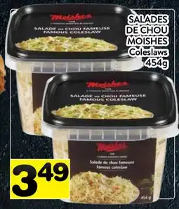 Supermarché PA SALADES DE CHOU MOISHES | MOISHES Coleslaws offer