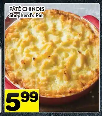 Supermarché PA PÂTÉ CHINOIS | Shepherd's Pie offer