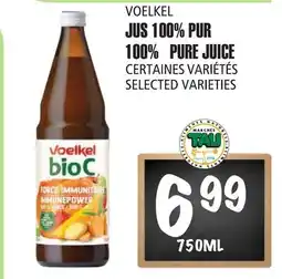 Marches Tau JUS 100% PUR VOELKEL offer