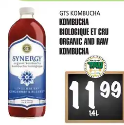 Marches Tau GTS KOMBUCHA BIOLOGIQUE ET CRU offer