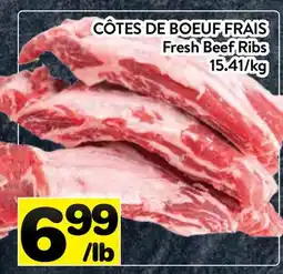 Supermarché PA CÔTES BOEUF FRAIS | Fresh Beef Ribs offer