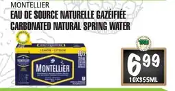 Marches Tau EAU DE SOURCE NATURELLE GAZÉIFIÉE MONTELLIER offer