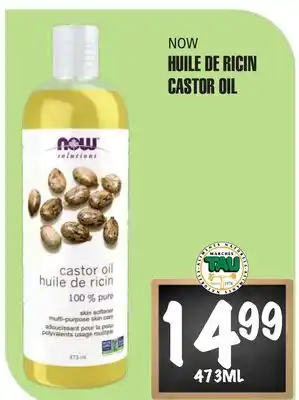 Marches Tau HUILE DE RICIN NOW offer