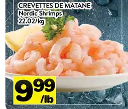 Supermarché PA CREVETTES DE MATANE | Nordic Shrimps offer