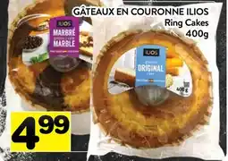 Supermarché PA GÂTEAUX EN COURONNE ILIOS | Ring Cakes offer