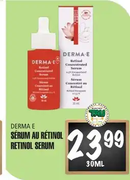 Marches Tau SÉRUM AU RÉTINOL DERMA E offer