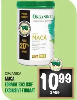 Marches Tau MACA ORGANIKA offer