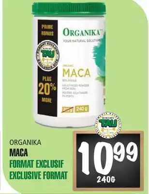 Marches Tau MACA ORGANIKA offer