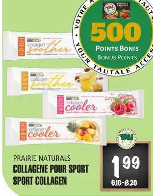 Marches Tau COLLAGENE POUR SPORT PRAIRIE NATURALS offer