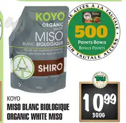 Marches Tau MISO BLANC BIOLOGIQUE KOYO offer