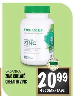 Marches Tau ZINC CHÉLATÉ ORGANIKA offer