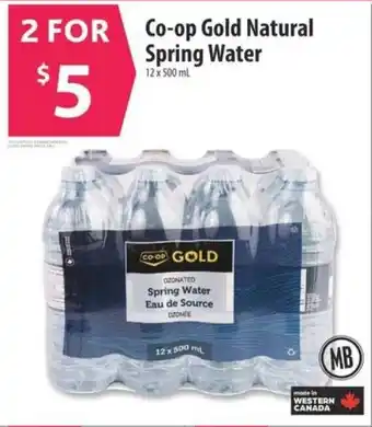 Co-op Co-op Gold Natural Spring Water offer