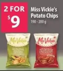 Co-op Miss Vickie's Potato Chips offer