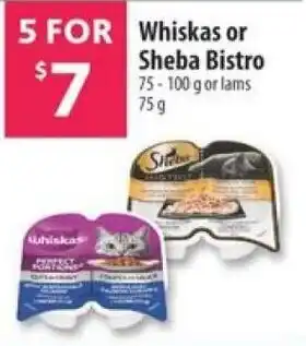 Co-op Whiskas or Sheba Bistro offer