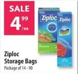 Co-op Ziploc Storage Bags offer