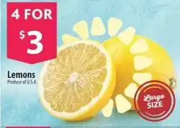 Co-op Lemons offer