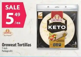 Co-op Oroweat Tortillas offer