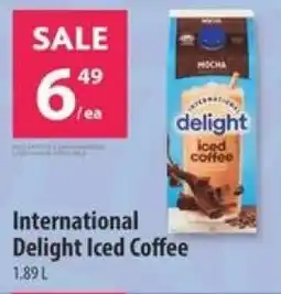 Co-op International Delight Iced Coffee offer