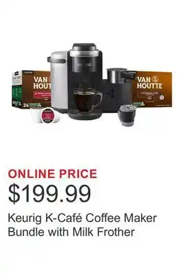 Costco Keurig K-Café Coffee Maker Bundle with Milk Frother offer