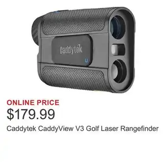 Costco Caddytek CaddyView V3 Golf Laser Rangefinder offer